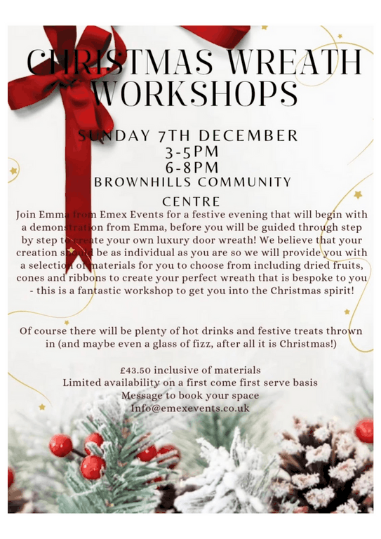 Christmas Wreath Workshop