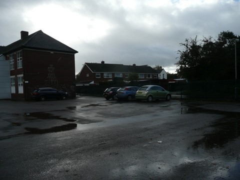 The car park