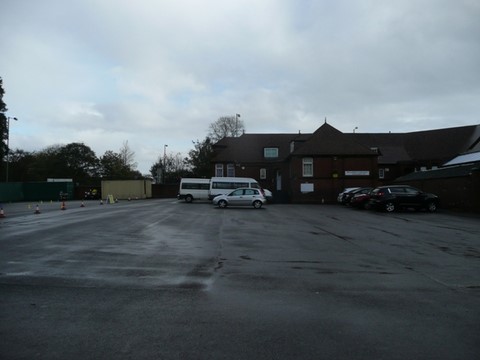 The car park