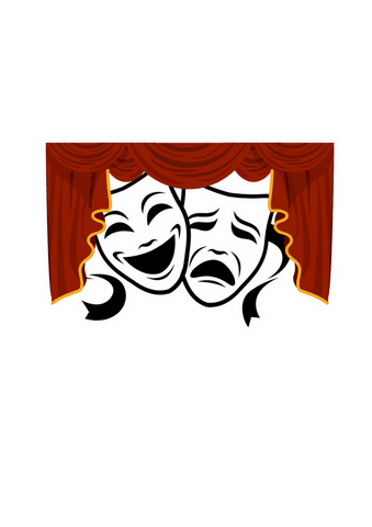Comedy and Tragedy mask